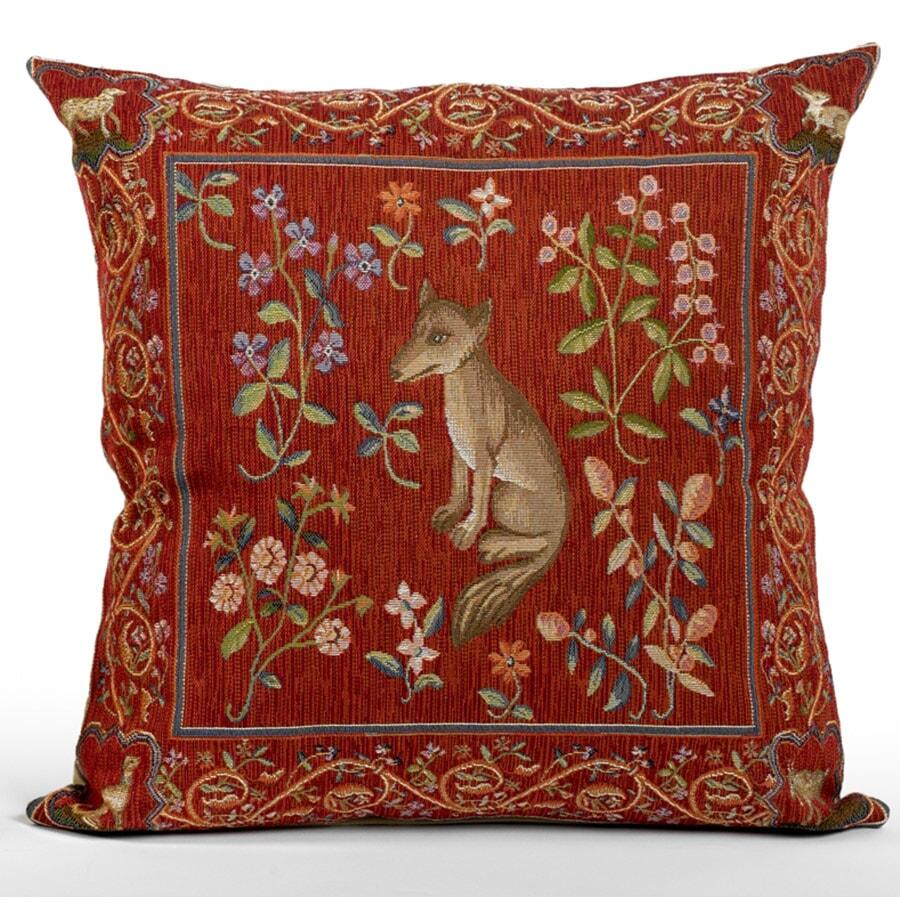 Medieval Animal Tapestry Pillows
